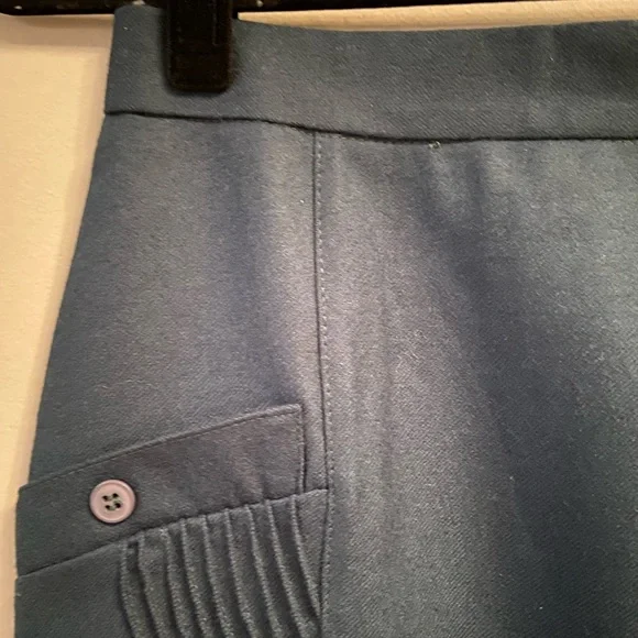 Vintage Pandolfi Green Wool Skirt, EU Size 42 - Picture 5 of 16